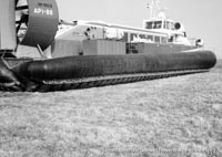 AP1-88 hovercraft during trial flights